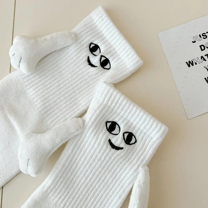 Magnetic Hand-Holding Socks