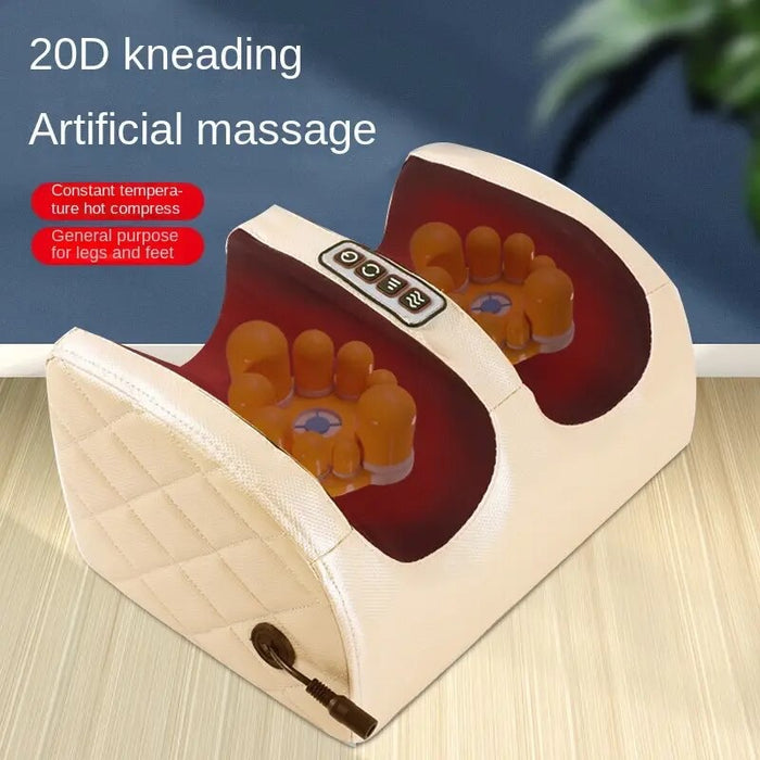 Portable Heated Foot-Massaging Robot