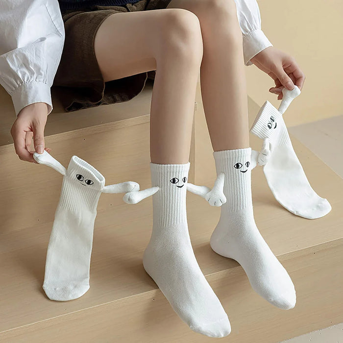 Magnetic Hand-Holding Socks