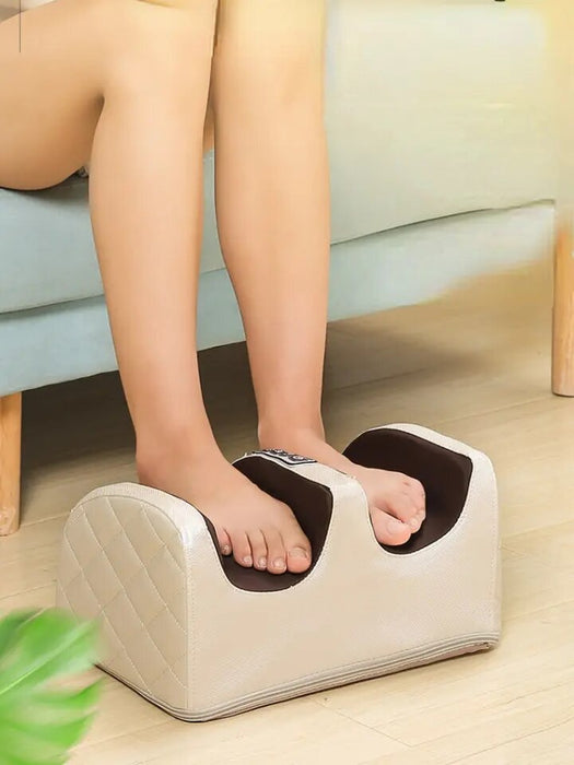 Portable Heated Foot-Massaging Robot